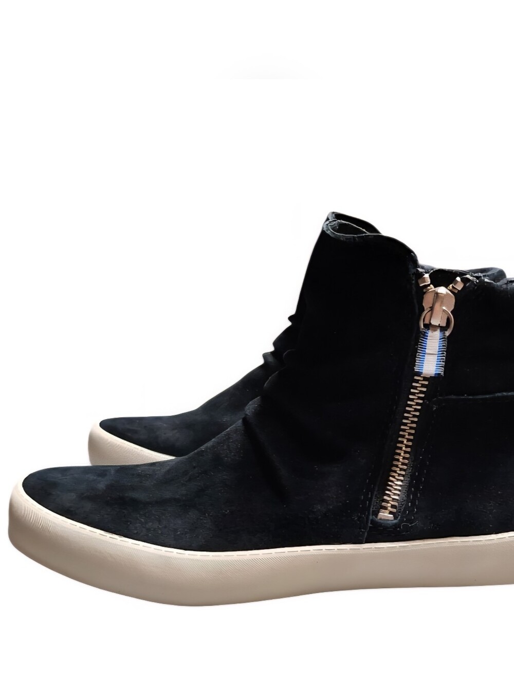 Keds Women's Midtown Zip Suede WX Sneaker in Black Size 5 NWOT